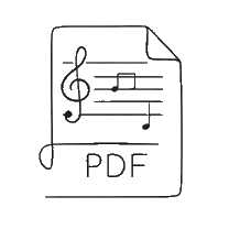 icone partition pdf pour représenter la catégorie "partitions"