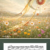 Partition PDF Galop en la mineur pour piano classique