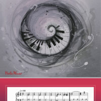 Partition PDF Tension en la mineur pour piano classique