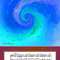 Partition PDF Whirl of Joy en sol majeur pour piano classique